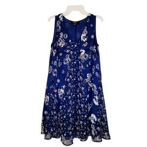 Jason Wu for Target blue mixed print floral flowy sleeveless dress